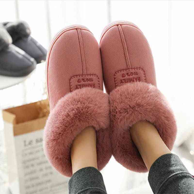 Faux Fur Winter Warm Anti-slip Shoes
