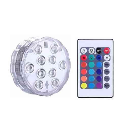 Underwater Led Light Remote Control Submersible Lamp