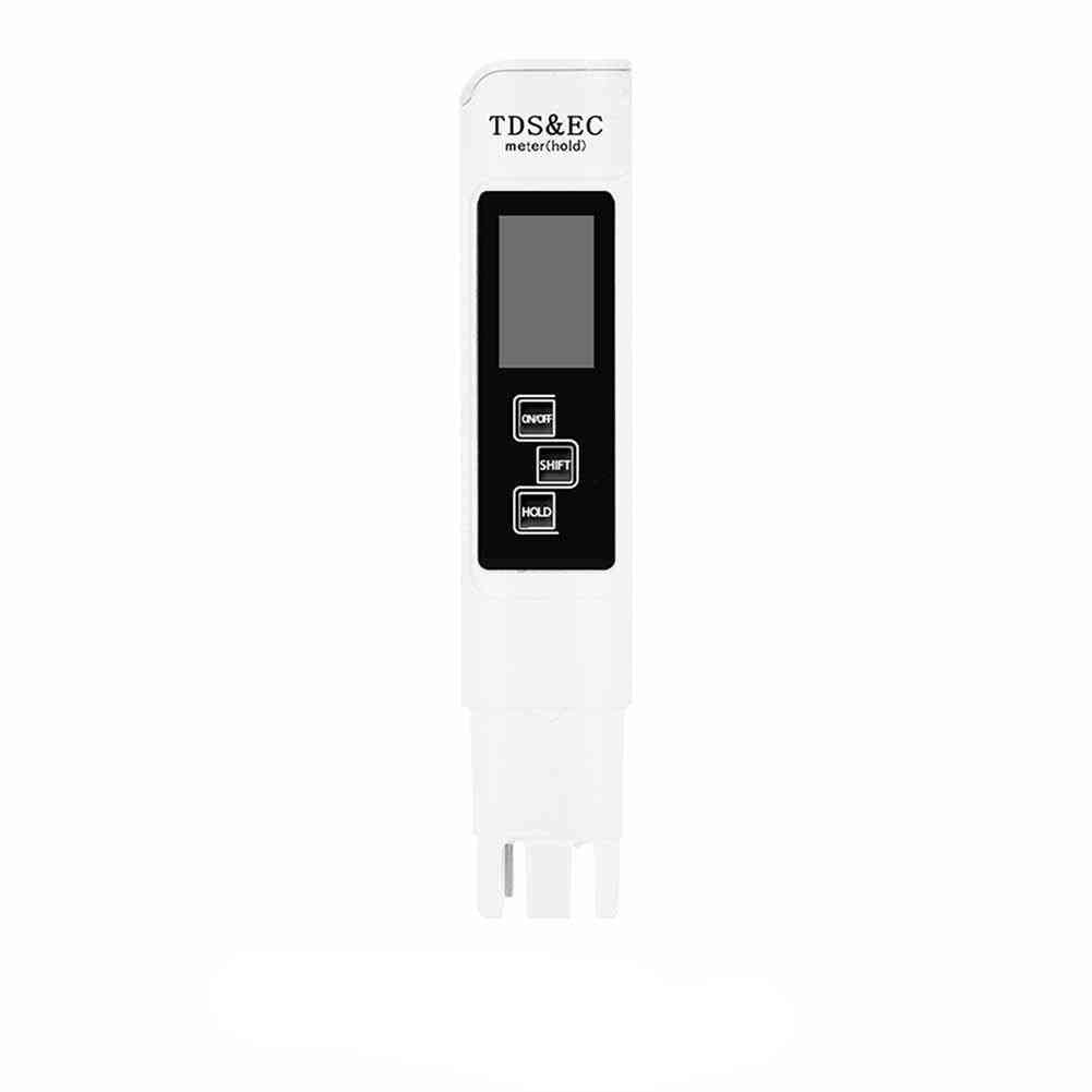 Temperatur digital LCD-testare penna vattenrenhetsfilter / mätare testning penna nivå testare