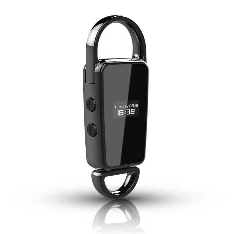 Mini nøglering usb flashdrev mp3 -afspiller stemmeaktiveret optager lyd