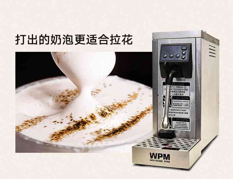 Automatic Professional Milk Steamer With Temperature Setting/stainless Steel Frother Machine