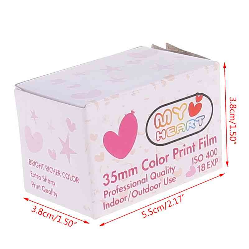 Color Print Film 135 Format Camera Lomo Holga Dedicated Iso 400 18exp Hx6a