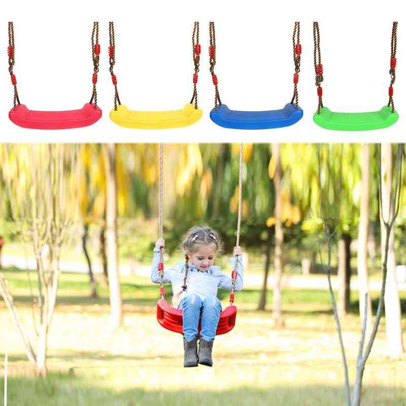 Garden Swing Seats Kids Swing For Outdoor Indoor Swings Height Adjustable Rope Hanging Climbing Seat Chair