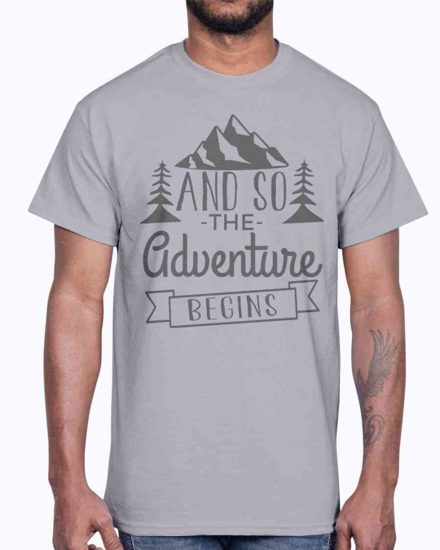 And So The Adventure Begins- Hobbies - Cotton Tee