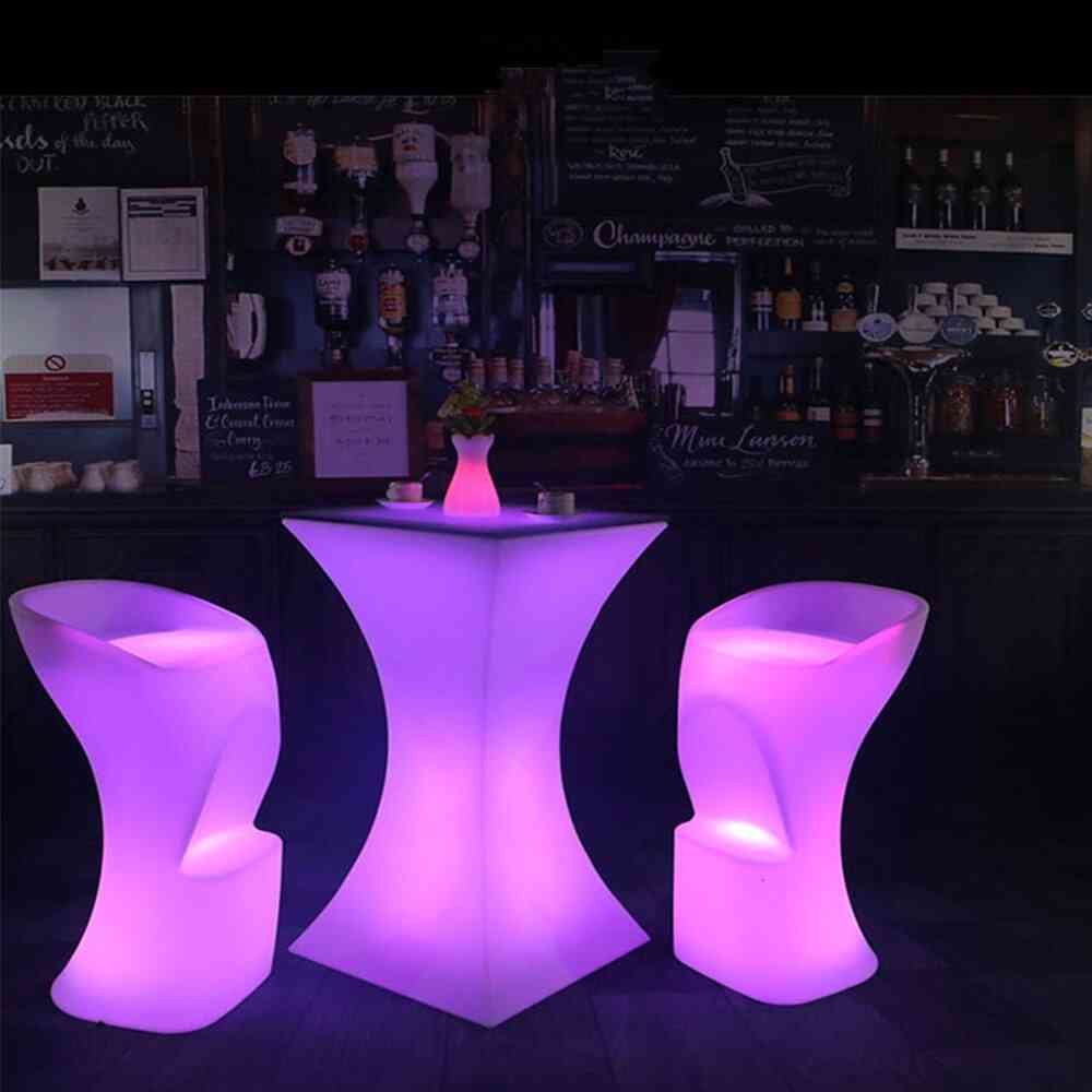 Colorful Changing Led Luminous Bar Table