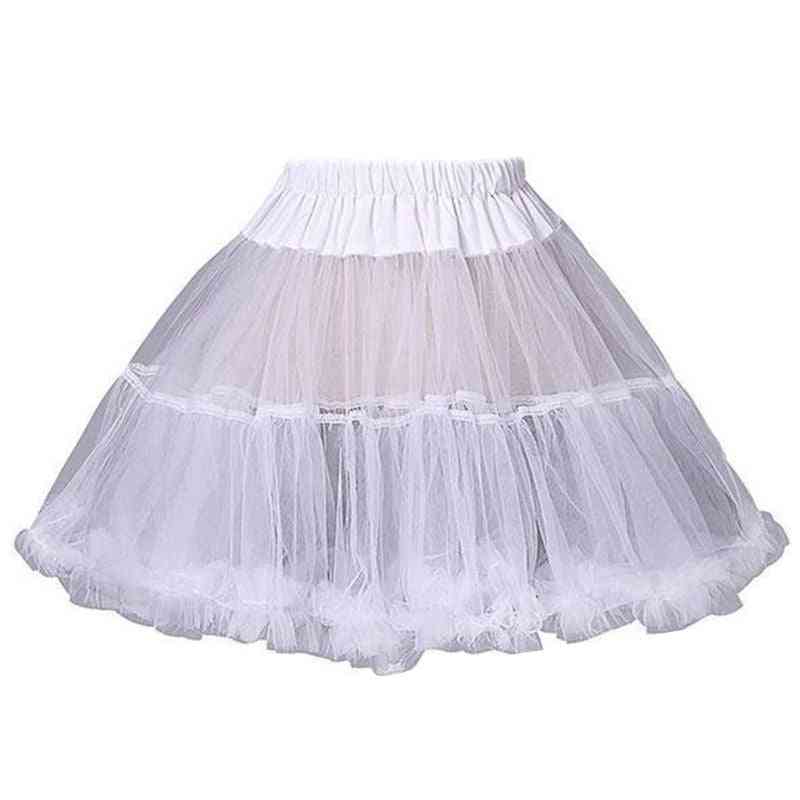 Ruffled Short- Petticoat, Fluffy Bubble, Tutu Skirt