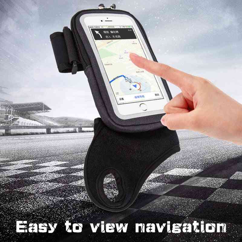 Cycling Wrist Bag, Running Armband Touch Screen Cell Phone Case