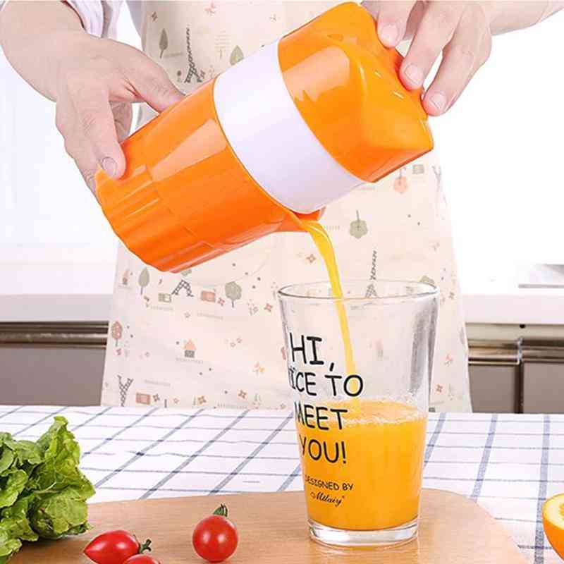 Portable Manual Citrus Juicer For Orange Lemon, Fruit Squeezer