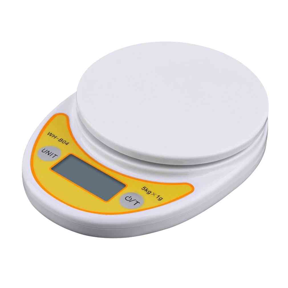 Wh-b04 5kg/1g Lcd Display Digital Electronic Weight Home Kitchen Scale