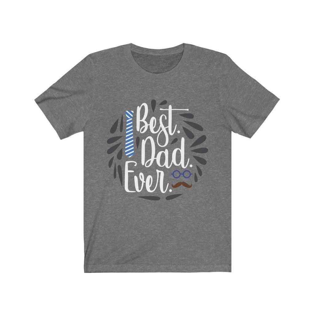 Best Dad Ever Soft Cotton T-shirt