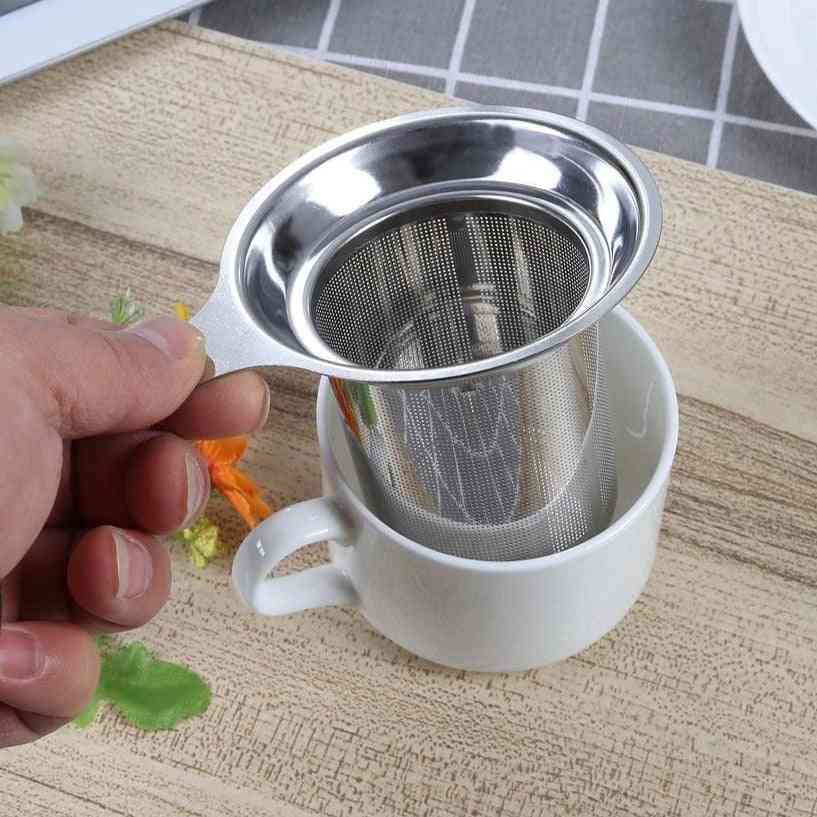 Stainless Steel Reusable Tea Infuser, Strainer