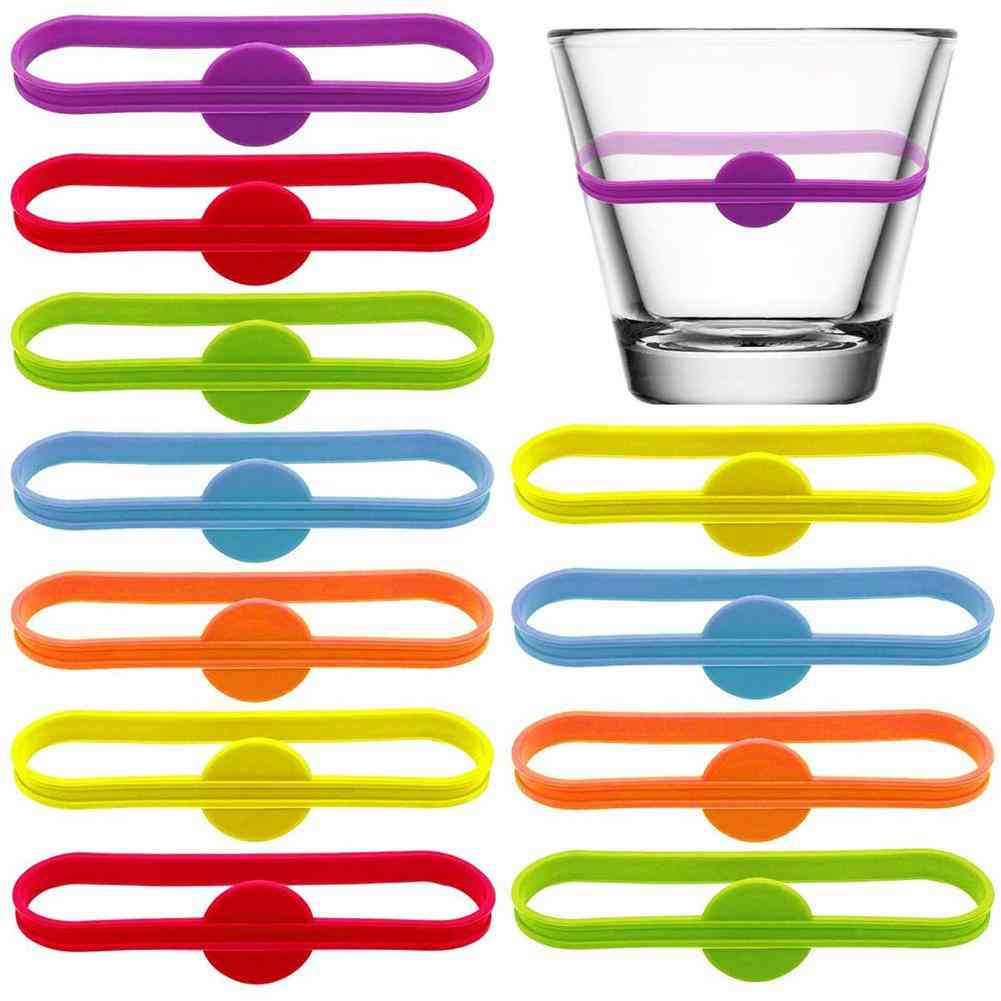 Bar Party Wine Labels Glasses Drinking Tag Set