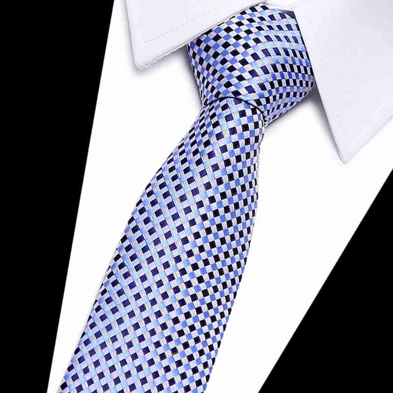 Slim Cotton- Cravat Floral, High-plaid Ties