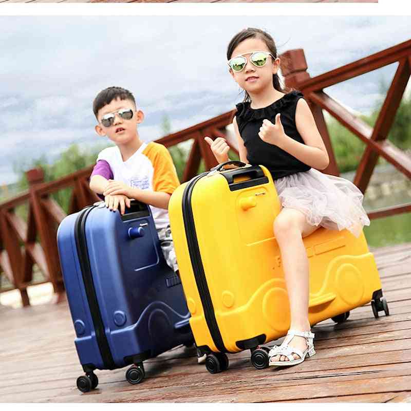 3d Cartoon Kids Luggage, Waterproof Travel Suitcases