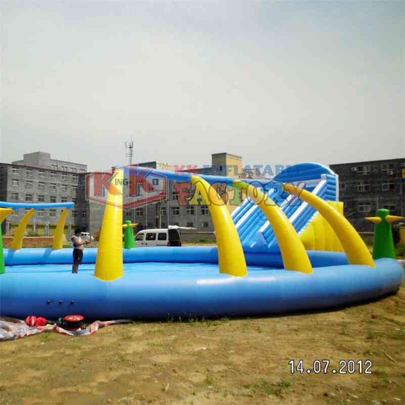 Large Number Of Products For Sale's Water Park Inflatable Slide