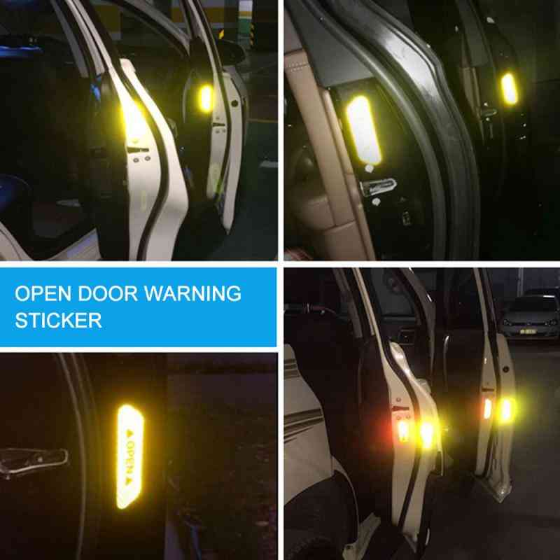 Car Door Safety Warning Reflective Stickers