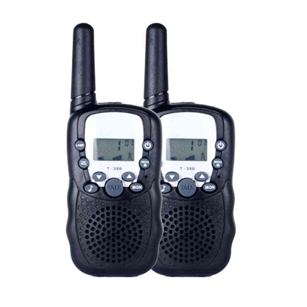 Two Way Radio Portable Handheld's Walkie Talkie With Built-in Led Torch Mini Toy