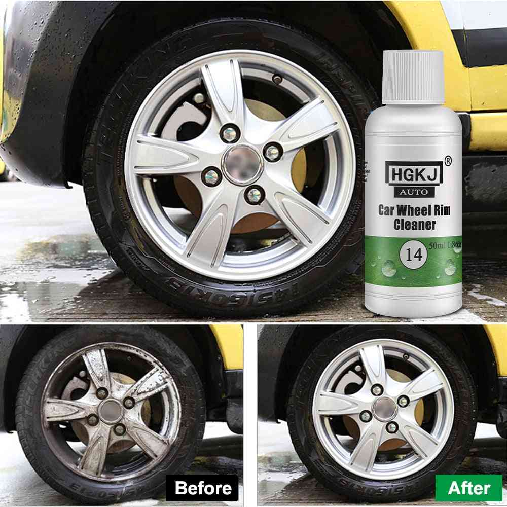 Car Wheel Cleaner, Hub Decontamination Rust Removal Liquid