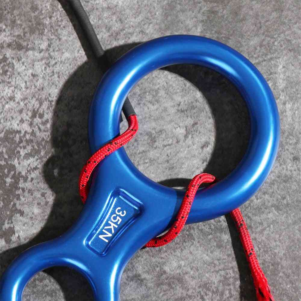 Climbing Ring Rope, Descender Gear, Belay Device, Downhill Eight Rings, Figure Rock