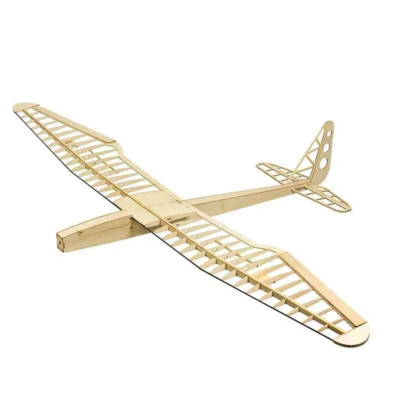 Sunbird Electric Glider Laser Cut Balsa Kit 1600mm Balsawood Airplane Model Building Rc Woodiness Model Wood Plane