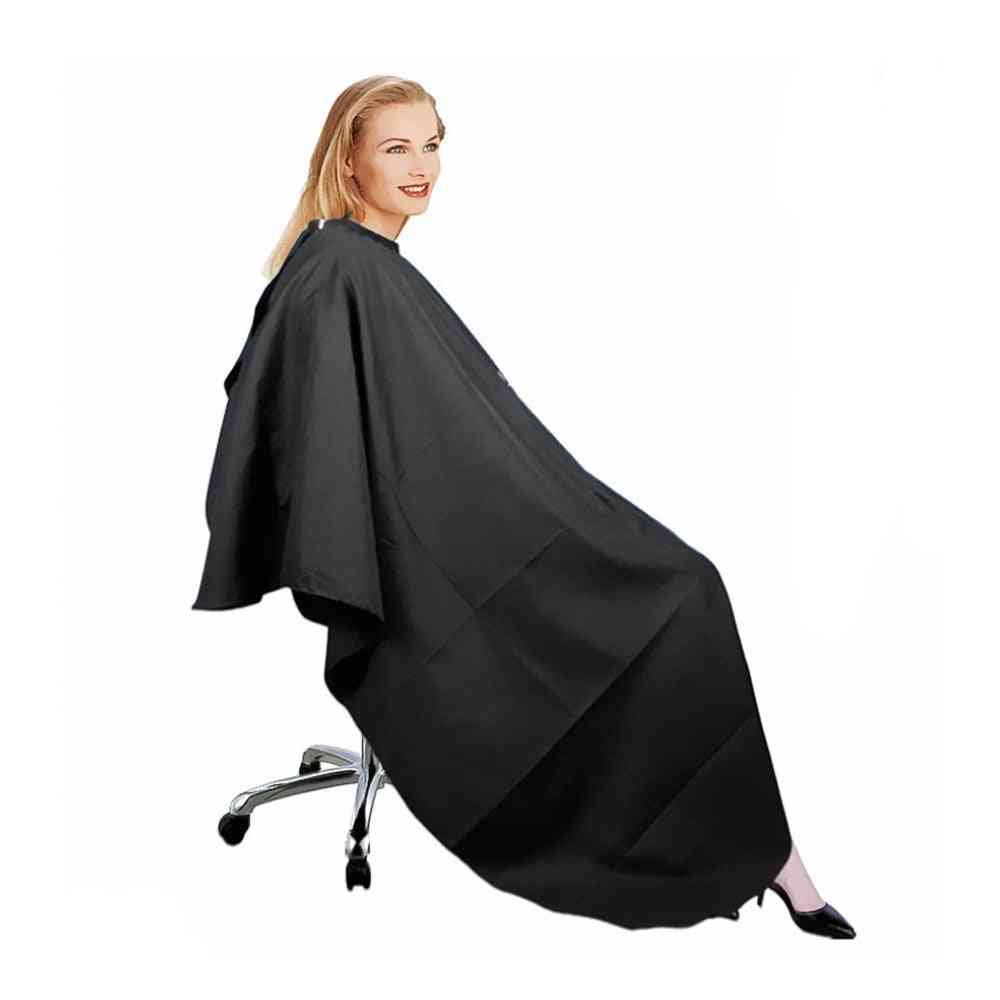 Profesjonell salong- polyester hårkappeforkle med trykklås