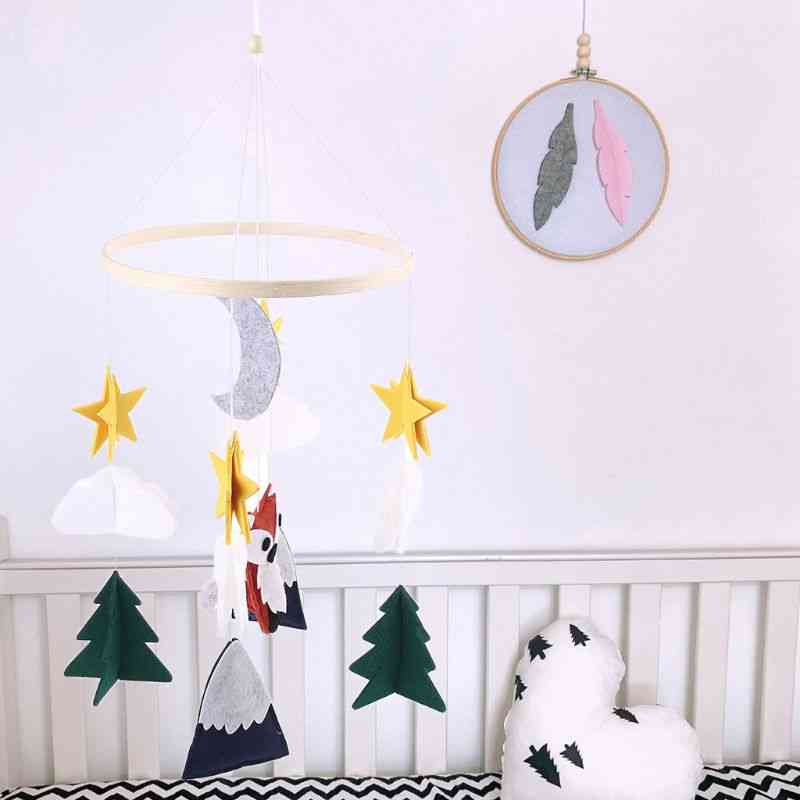 Berceau mobile hochet jouet bébé carillon éolien pendentif cloche de lit ornement suspendu