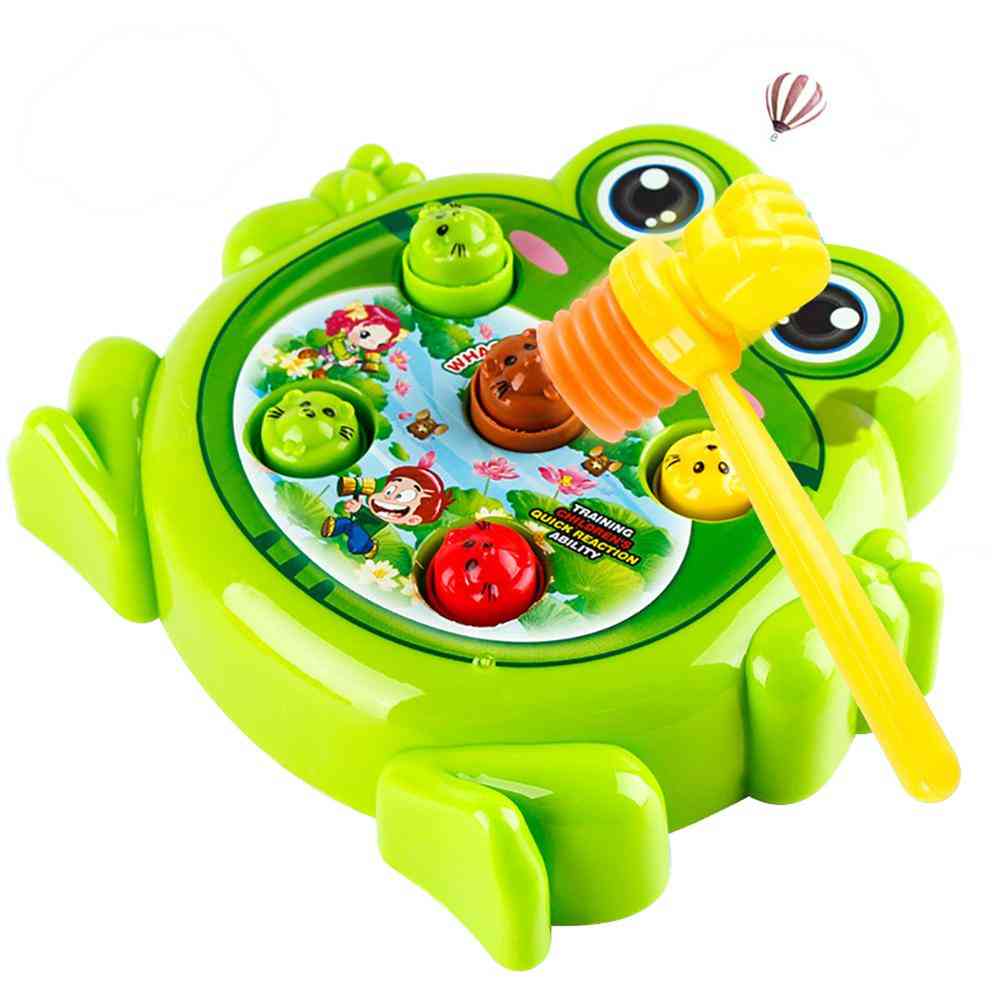 Plastic Electric Hit Hamster Game Machine Toy