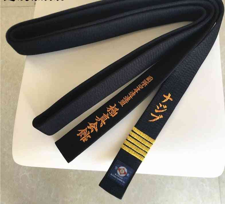 Single-sided Embroidery, Karate Black Belt