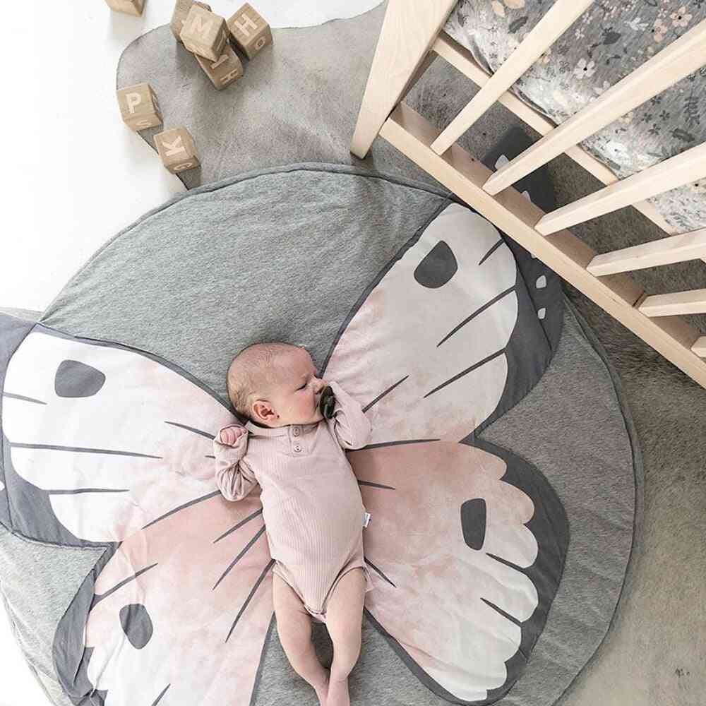 Motif bébé tapis de jeu enfants ramper tapis tapis de sol bébé literie lapin couverture coton jeu pad décoration de la chambre