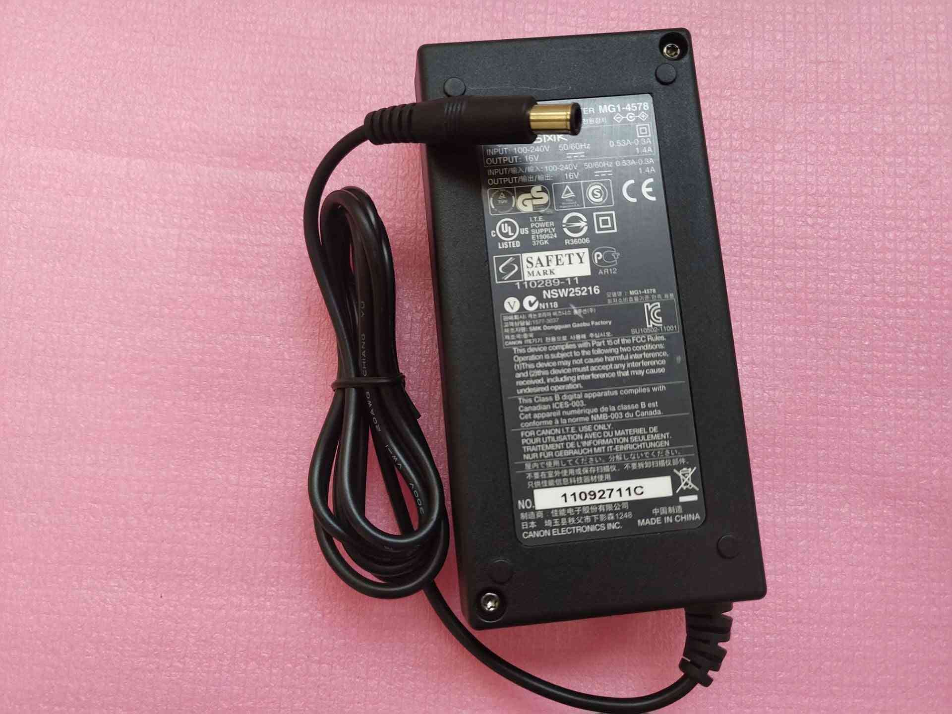 16v1a 1.4a Ac Adapter For Canon Image  Document Scanner