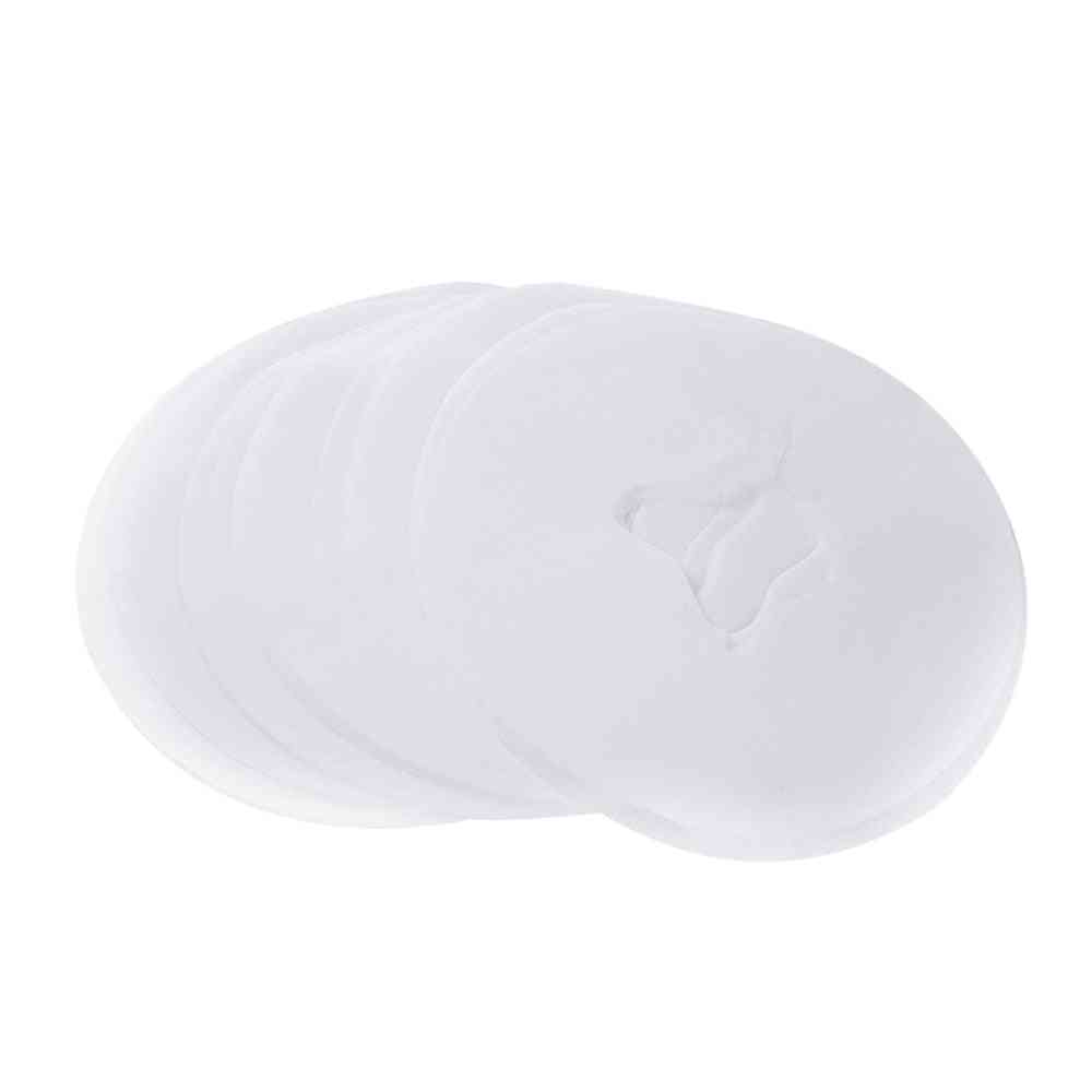 Coussin de visage de massage de salon jetable table de lit couverture de trou de visage pour les massothérapeutes de spa feuille de respiration douce