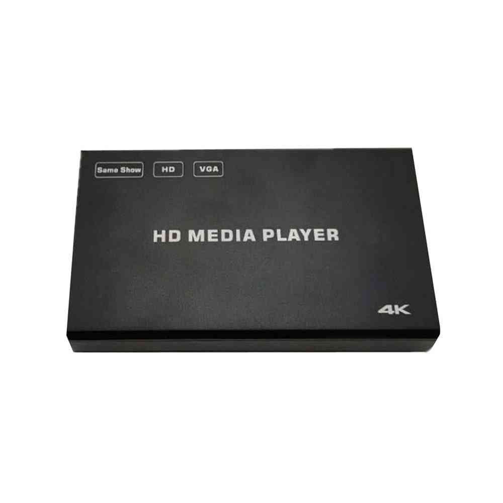 4k Uhd Media Player Mini Dvd Video Multimedia Player