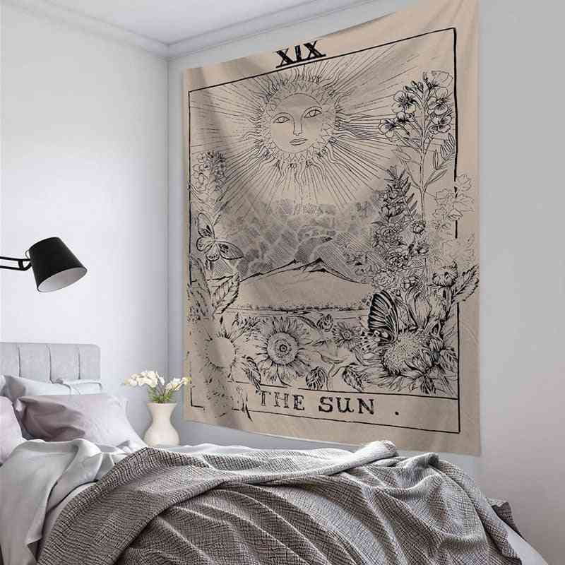 Tarot Card Wall Hanging Astrology Tapestry