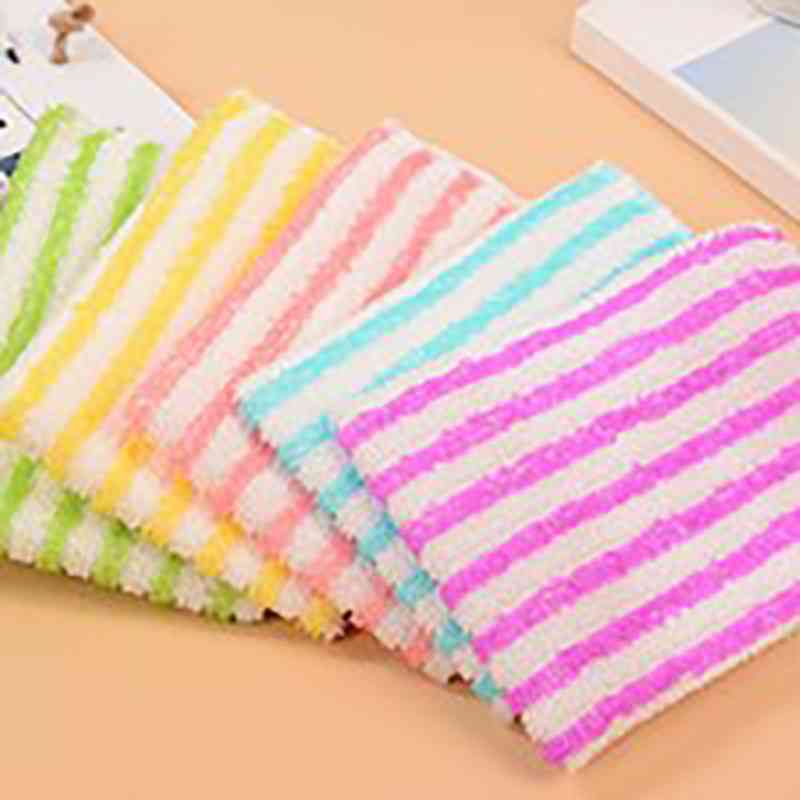 Kitchen Colorful Dining Stripe Tower Cloth