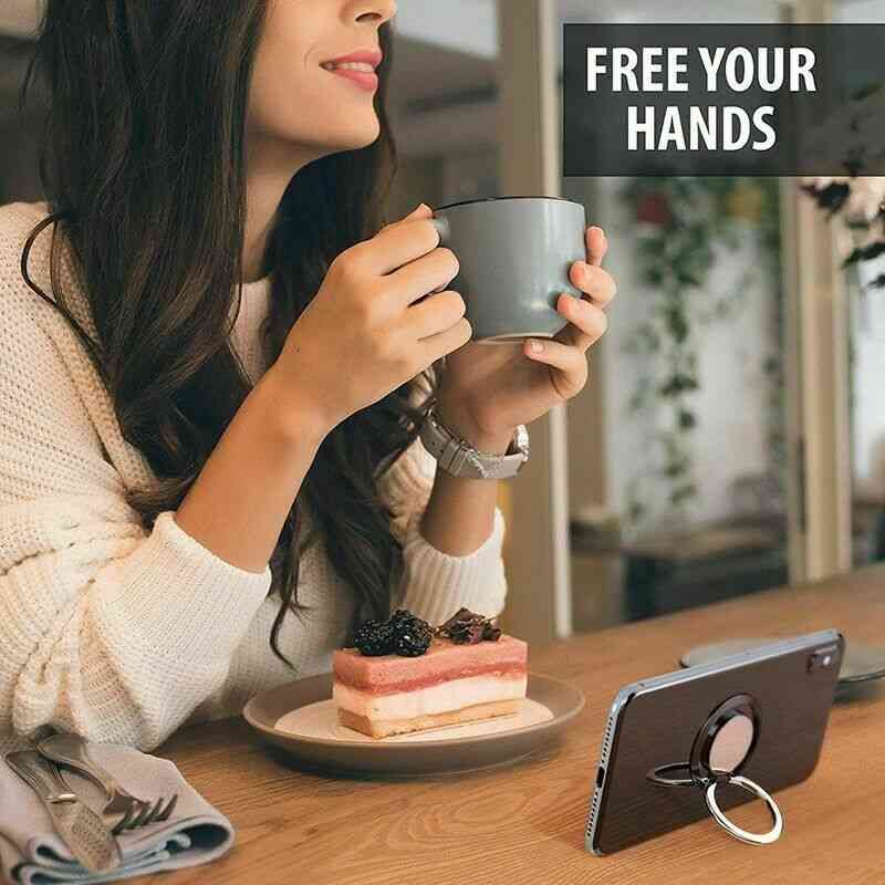 Finger Ring Holder Stand Grip 360 Rotating For Mobile Phone