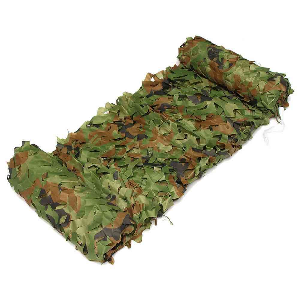 Woodland- Camouflage Privacy Protection, Mesh Net