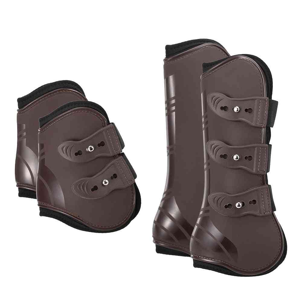 Front Hind Horse Leg Boots Guard Protection