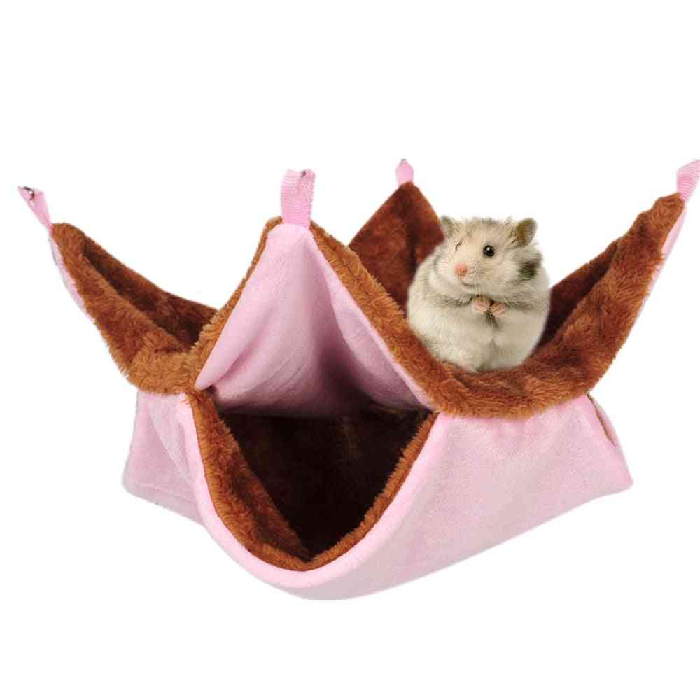 Varm säng, råtta hängmatta för hamster