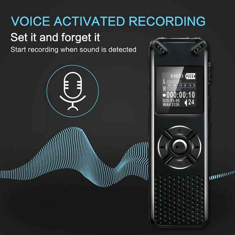 Mini Camera Recording Device, Body Cam For Teaching/court/evidence Micro Audio, Voice Recorder