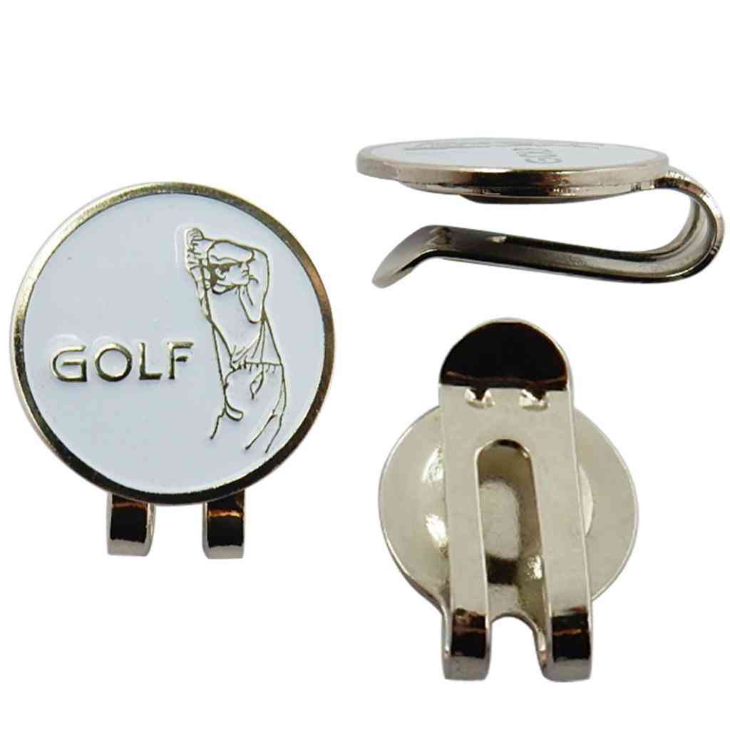 Marqueur de balle de golf avec clip de chapeau de sport de golfeur de qualité supérieure