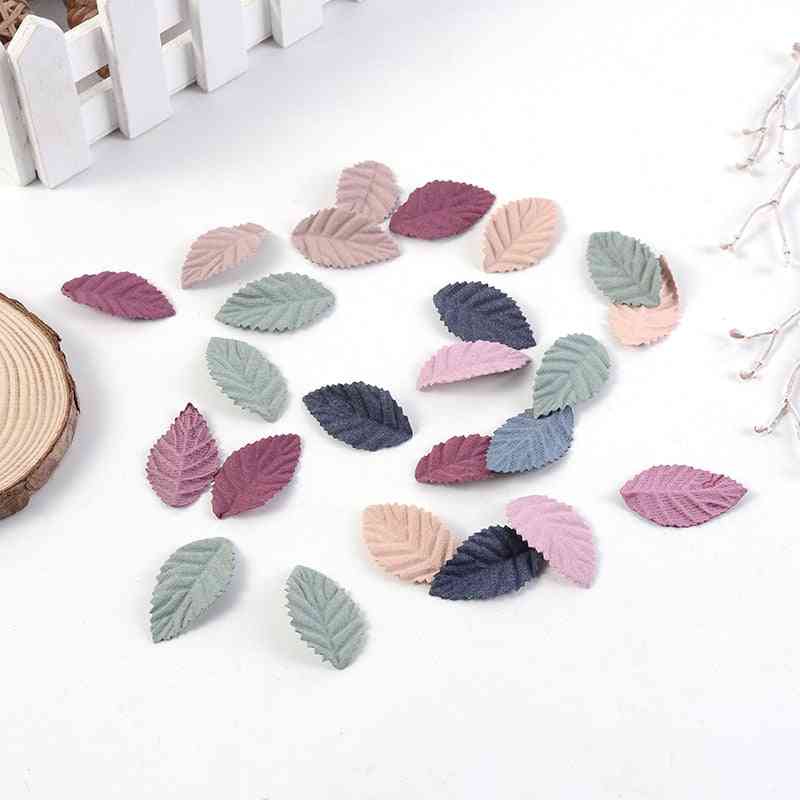Color Leaves Artificial Flower Diy Handmade Wreath / Wedding &home Decoration
