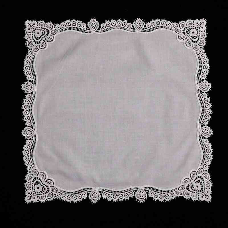 Premium Cotton Lace Handkerchiefs