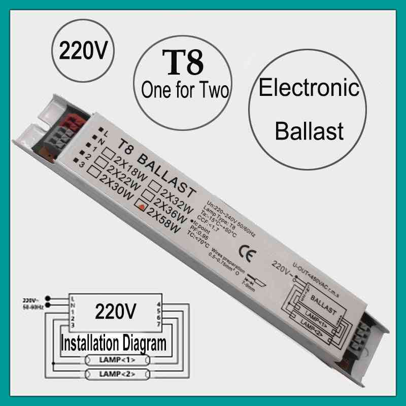 Breadth Working Voltage T8 Electronic Fluorescent Wide Voltage Lamp Ballasts