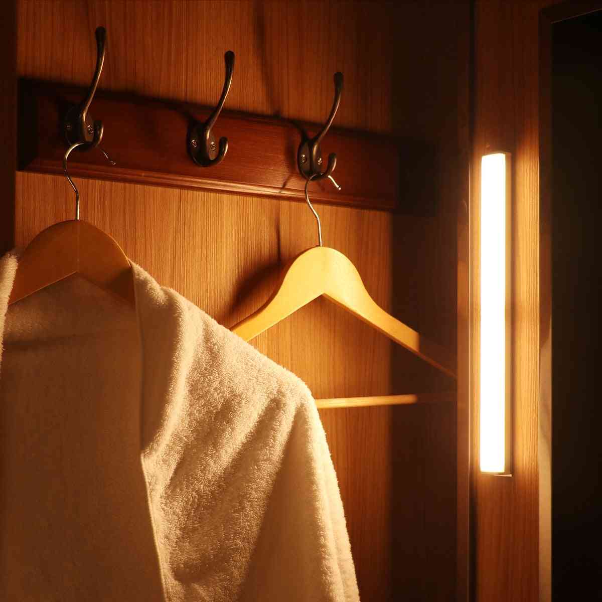 Wireless Lamp Battery Led Light With Motion Sensor Under Cabinet Light Kitchen Lighting For Home Bedroom Closet Colors