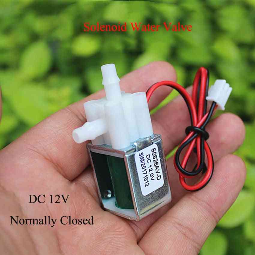 Miniature Solenoid Valve, Normally Closed Dc, Electric Vent For Garden Watering