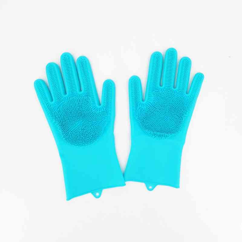 Kitchen Magic Silicone Dish Washing Glove For Household