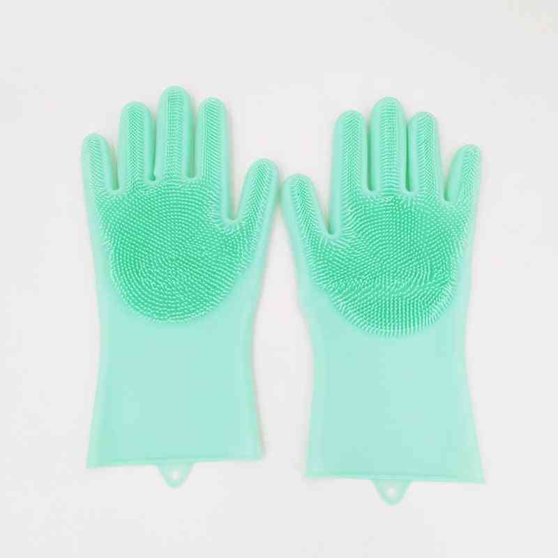 Kitchen Magic Silicone Dish Washing Glove For Household