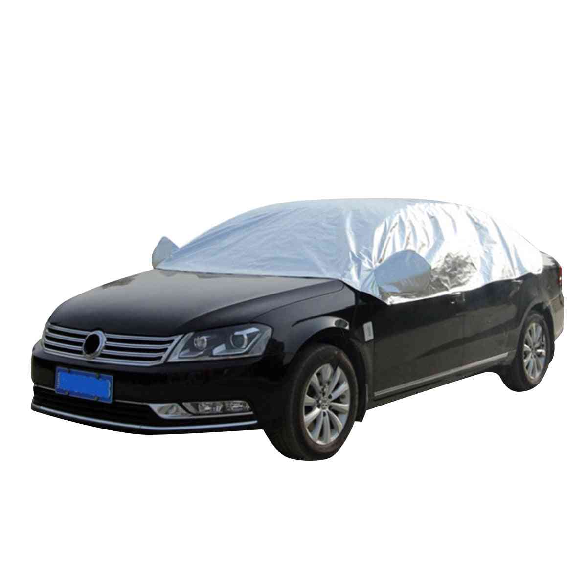Uv Protection Dust Proof Car Cover With Wind-proof Hooks Suction Cups