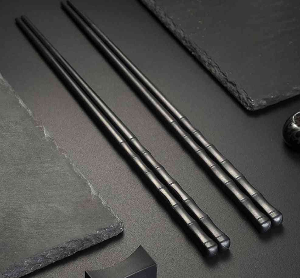 High Temperature Resistant Pointed Japanese Type Alloy Chopsticks