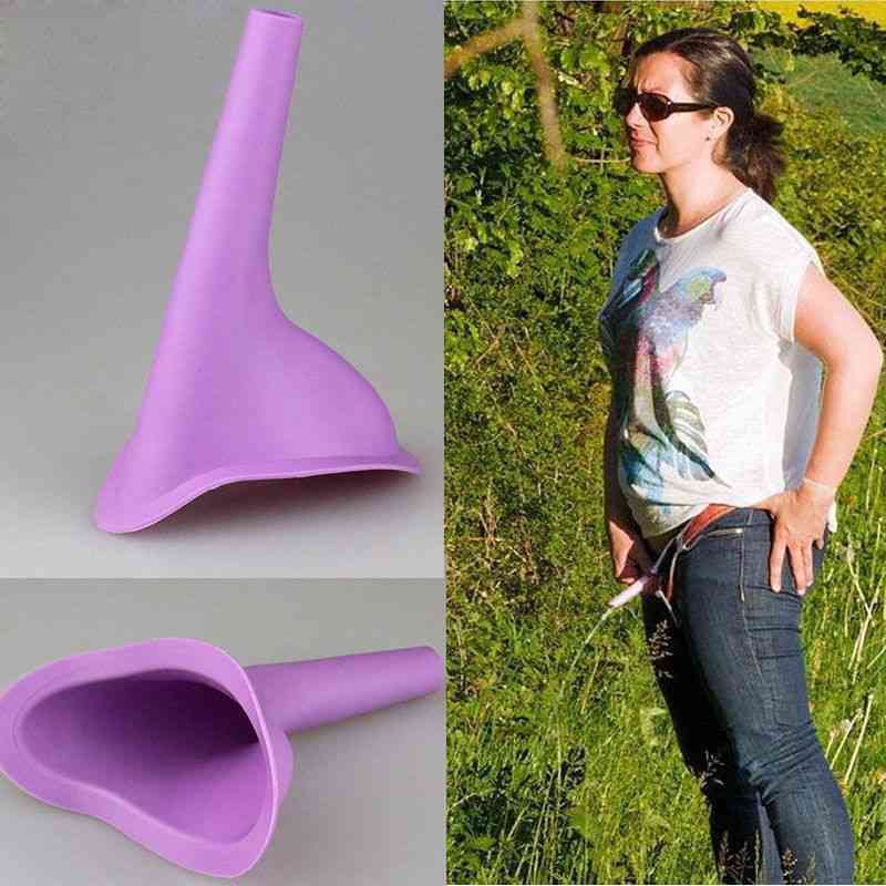Women Urination Device Cup Stand Up Pee Port A Potty Urinal Travel Camp Protable